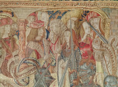 The Tournament (detail) by Flemish School